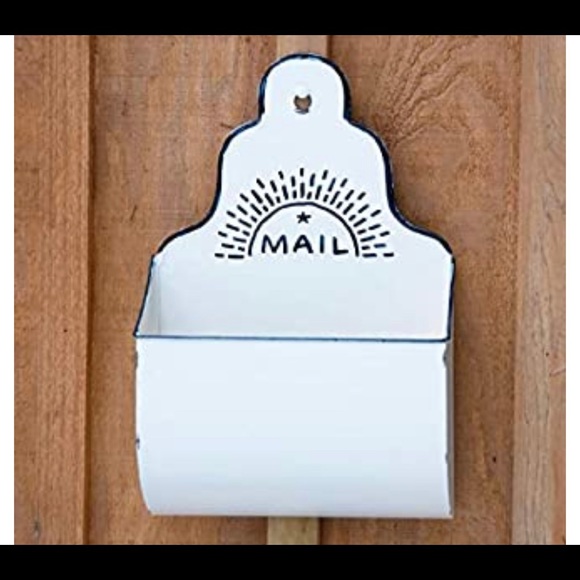Accents Farmhouse Metal Hanging Mail Bin Poshmark